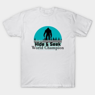 Big Foot Hide and Seek T-Shirt